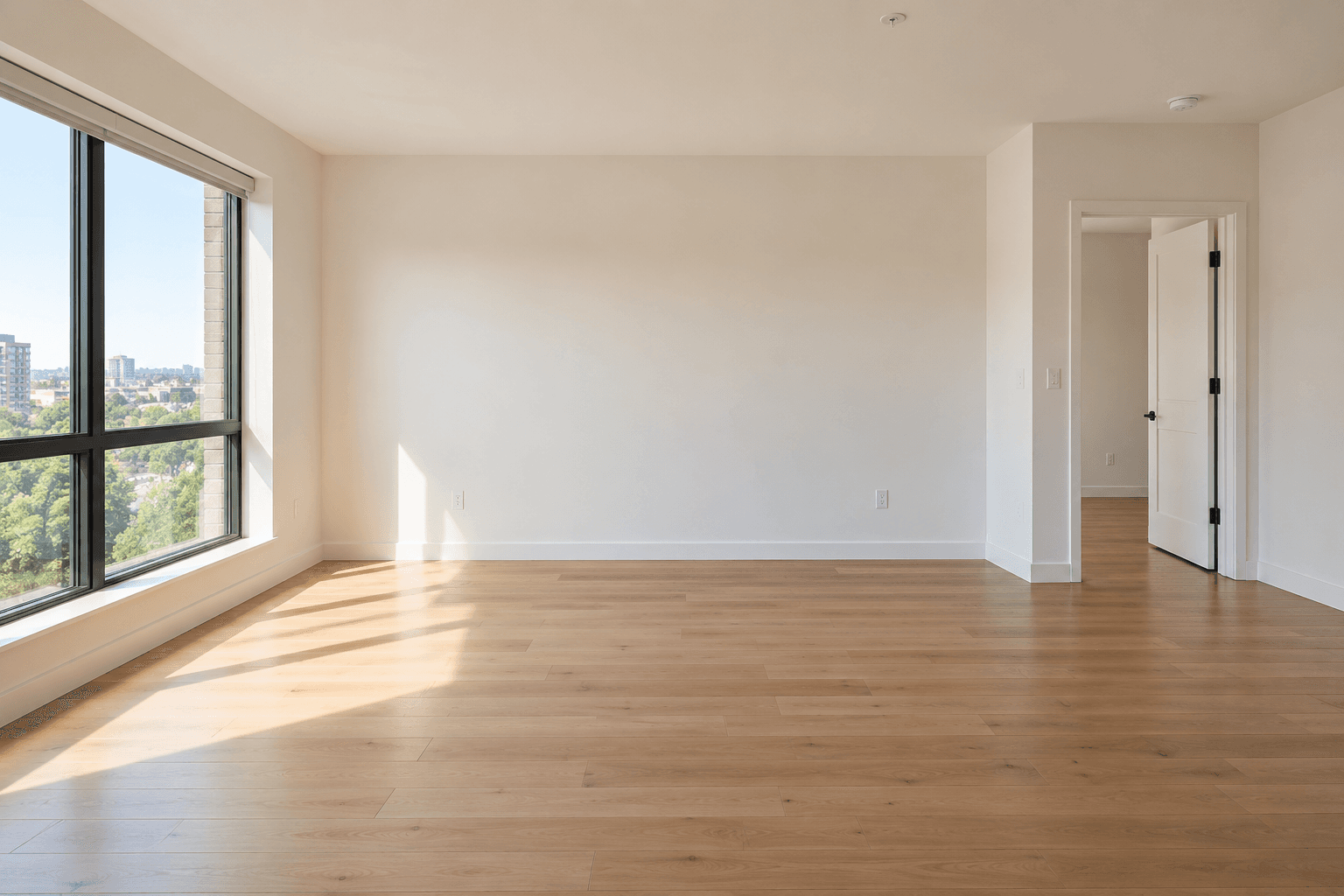 Vacant living room